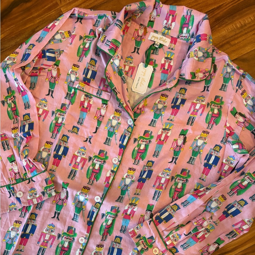 NWT Jaye’s Studio Women’s Nutcracker Suite Sateen Nightgown L XL 14 16 18 Gown